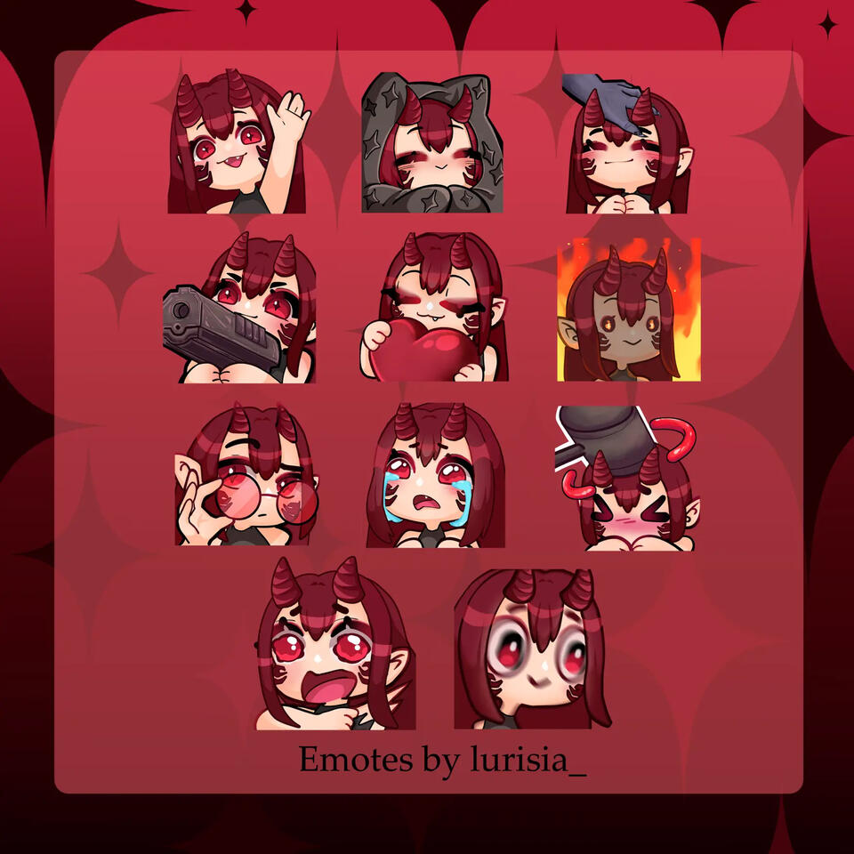 Lurisia Emotes